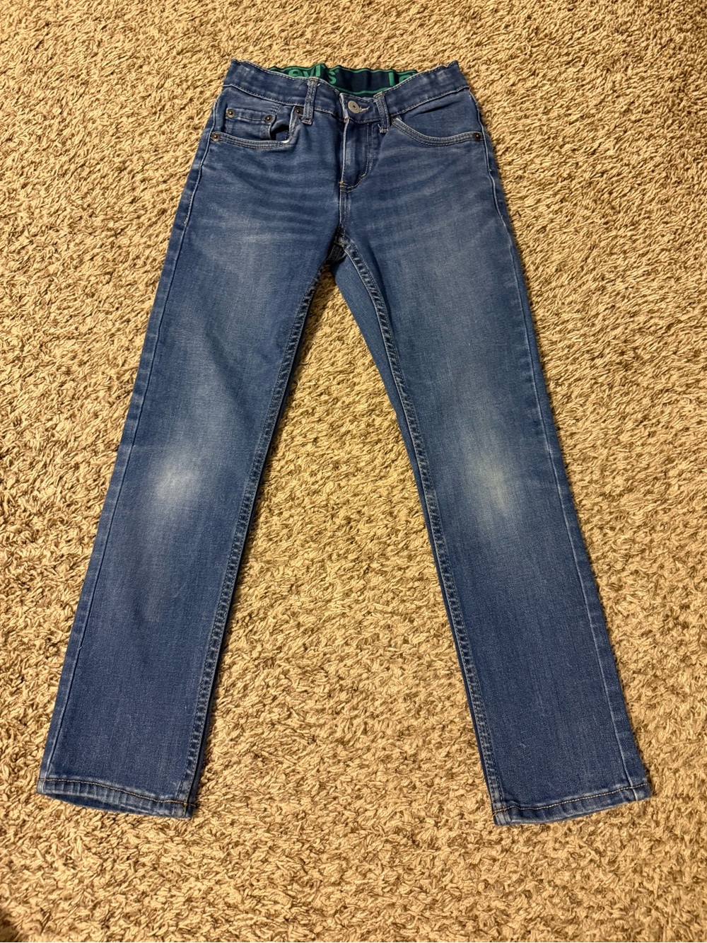 Levi's Kids Medium Blue Straight Jeans